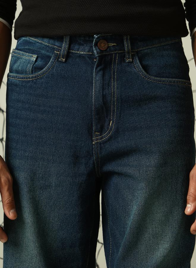 Men Indigo Jeans - Loose Fit Stylish and Comfortable