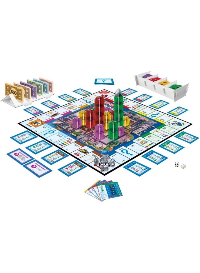 Monopoly Builder Board Game, Strategy Game, Family Game, Games for Children, Fun Game to Play, Family Board Games