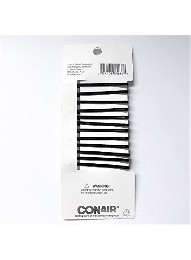 Style & Clip Bobby Pins Black