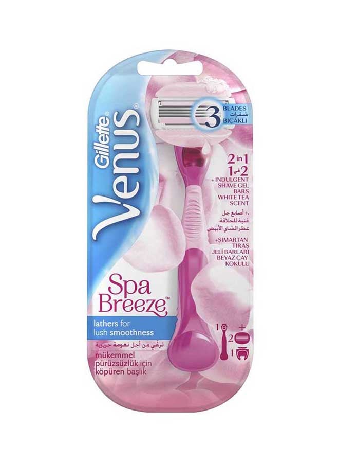 Venus Spa Breeze Razor, 2 Count 10cm