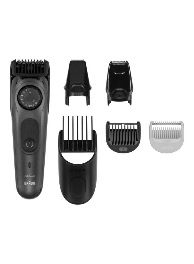 Beard Trimmer, 39-length setting precision wheel, BT7350 Black