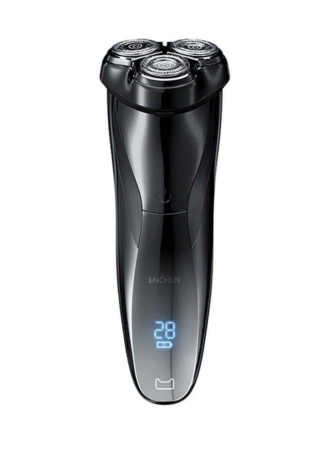 Usb Rechargeable Shaver Black