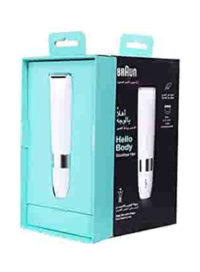 Hello Body Goodbye Hair Mini Trimmer BS1000 White