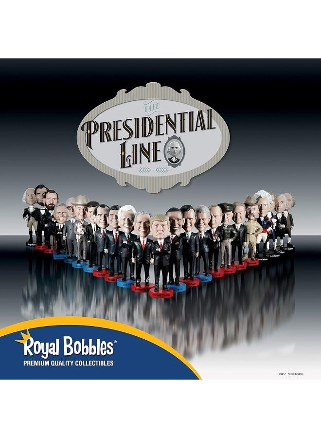 Royal Bobbles John F. Kennedy Bobblehead, Premium Polyresin Lifelike Figure, Unique Serial Number, Exquisite Detail