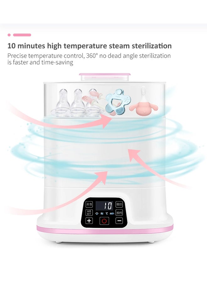 Multifunction Food Grade High Capacity Steri-Tream Baby Bottle Sterilizer With Dryer