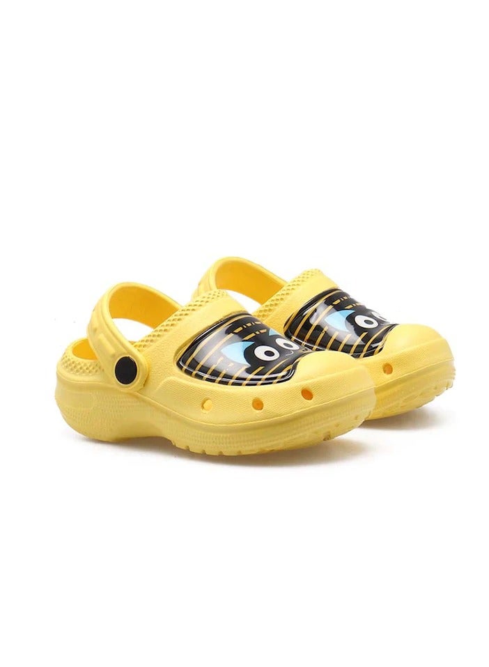 Zamis Axel Kids Clogs Yellow – Water-Resistant, Sustainable Comfort