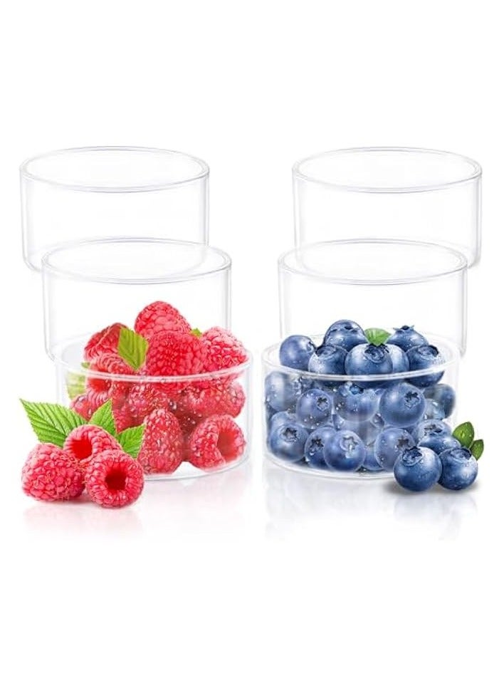 New Large Glass Bowl Set(180 Ml) Set Of 6