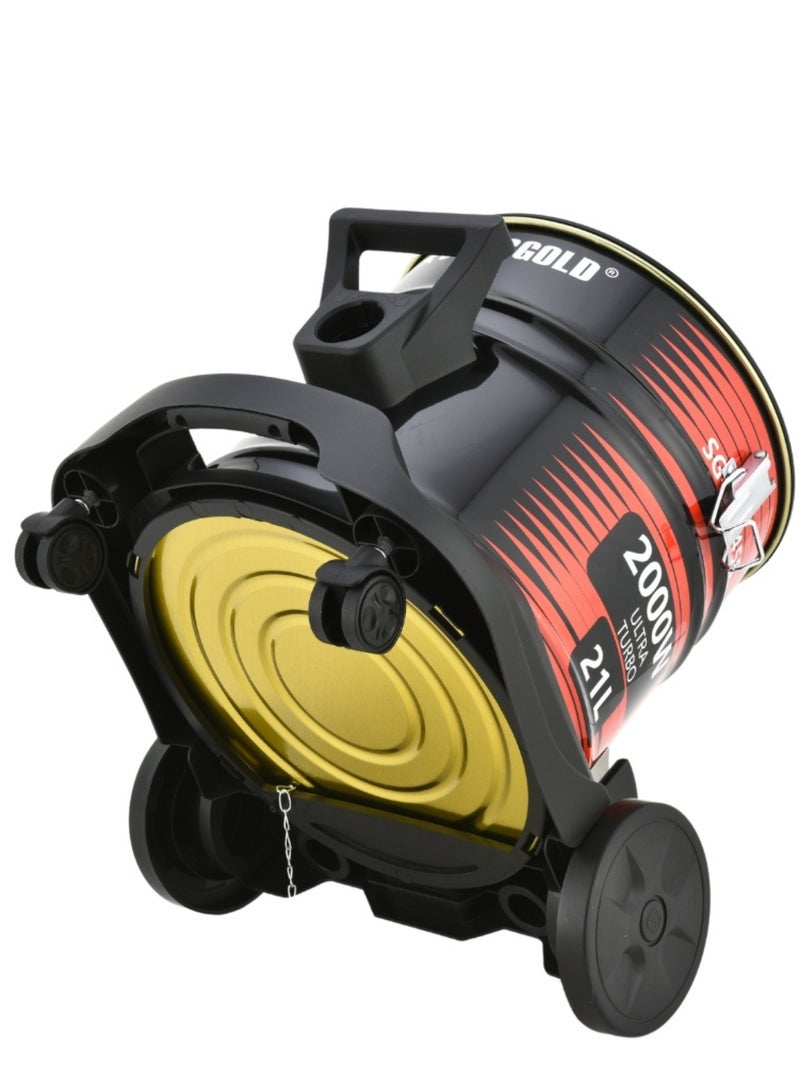 Dry Vacuum Cleaner 21L 2000W With Telescopic Tube 1.5M Cable