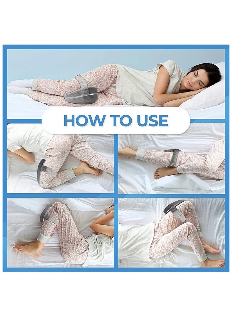 Memory Cotton Leg Pillow Sleeping Orthopedic Sciatica Back Hip Pain Relief Thigh Leg Pad Cushion Home Memory Foam