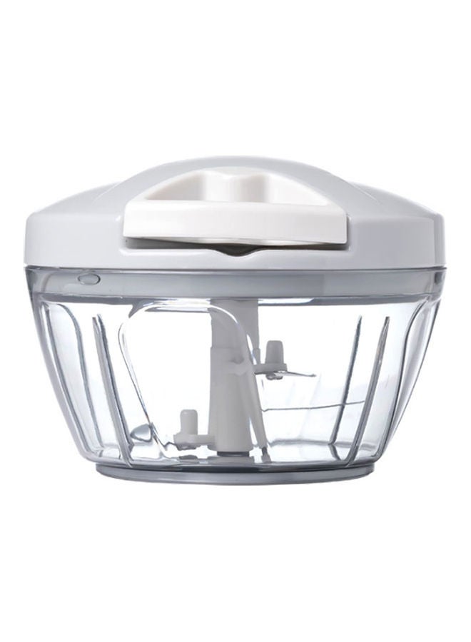 Manual Food Chopper Grey/Clear