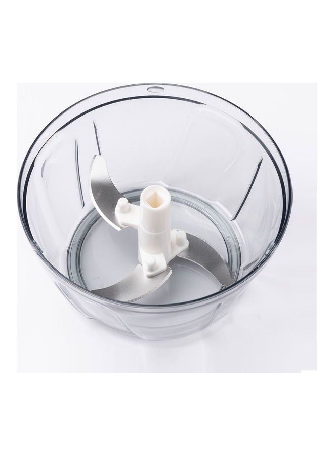 Manual Food Chopper Grey/Clear