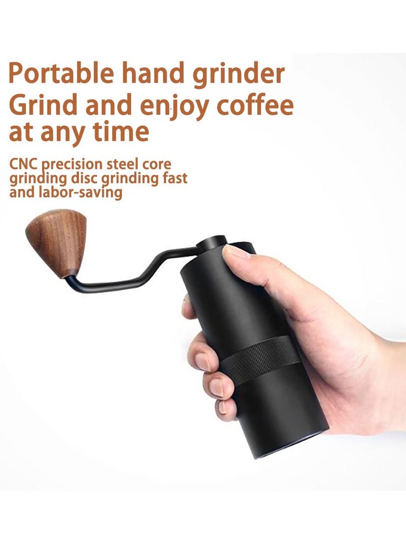 Pour Over Coffee Maker Set,Coffee Kettle,Bean Grinder,Filter Cup,Filter Paper,Cup,Thermometers all in 1 Gift Box