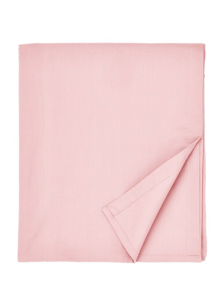 Flat sheet, light pink, 150x260 cm