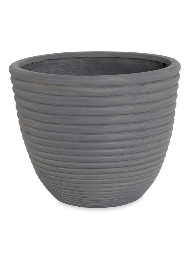 Regina Pot Dark Grey - 44X36Cm