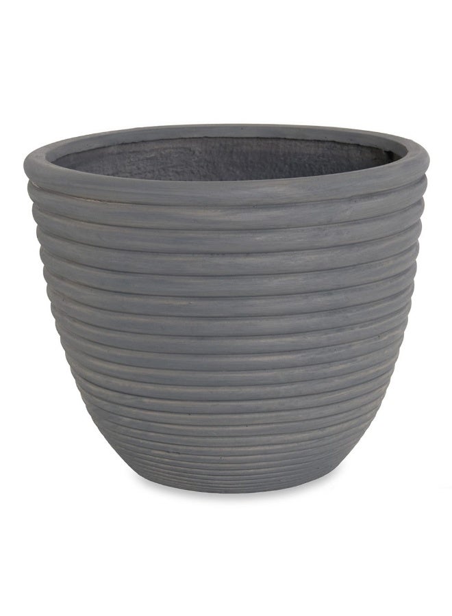 Regina Pot Dark Grey - 37X30Cm