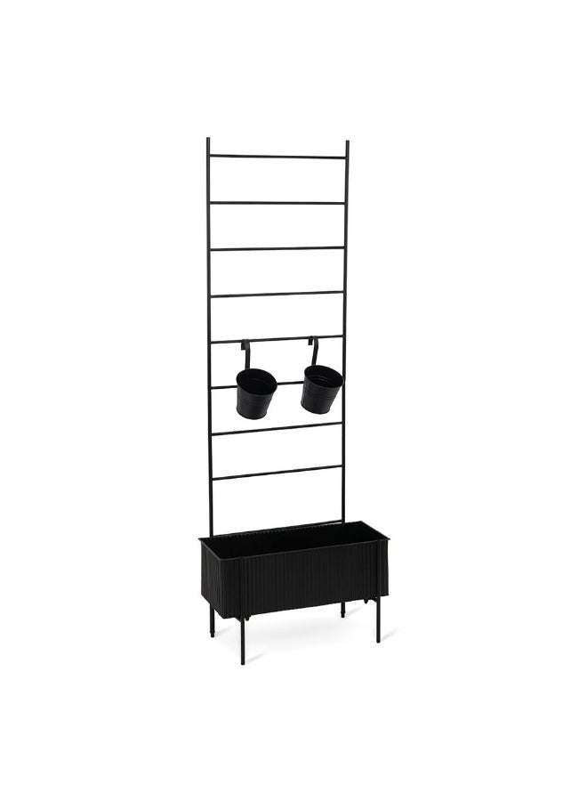 Solar Plant Stand Black - 60X166Cm