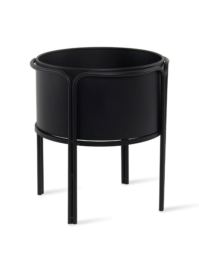 Splash Plant Stand Black - 33X37Cm