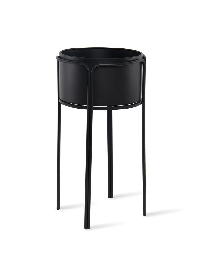 Splash Plant Stand Black - 33X62Cm