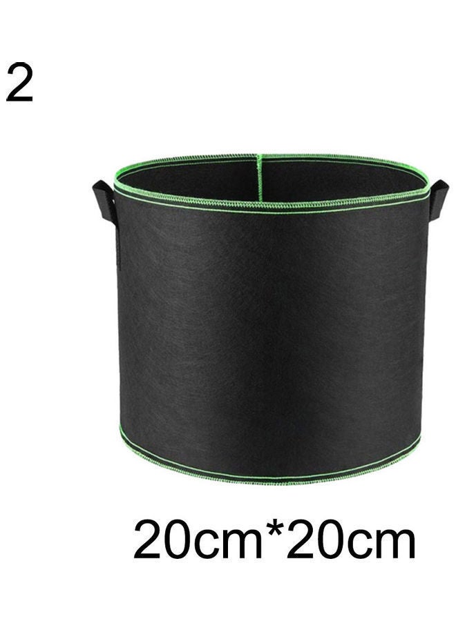 Flower Pot With Handle Black