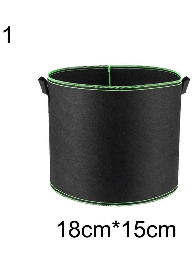 Flower Pot With Handle Black