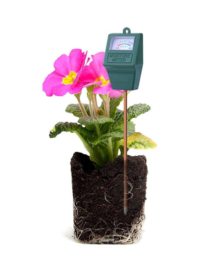 Indoor And Outdoor Soil Moisture Meter Green