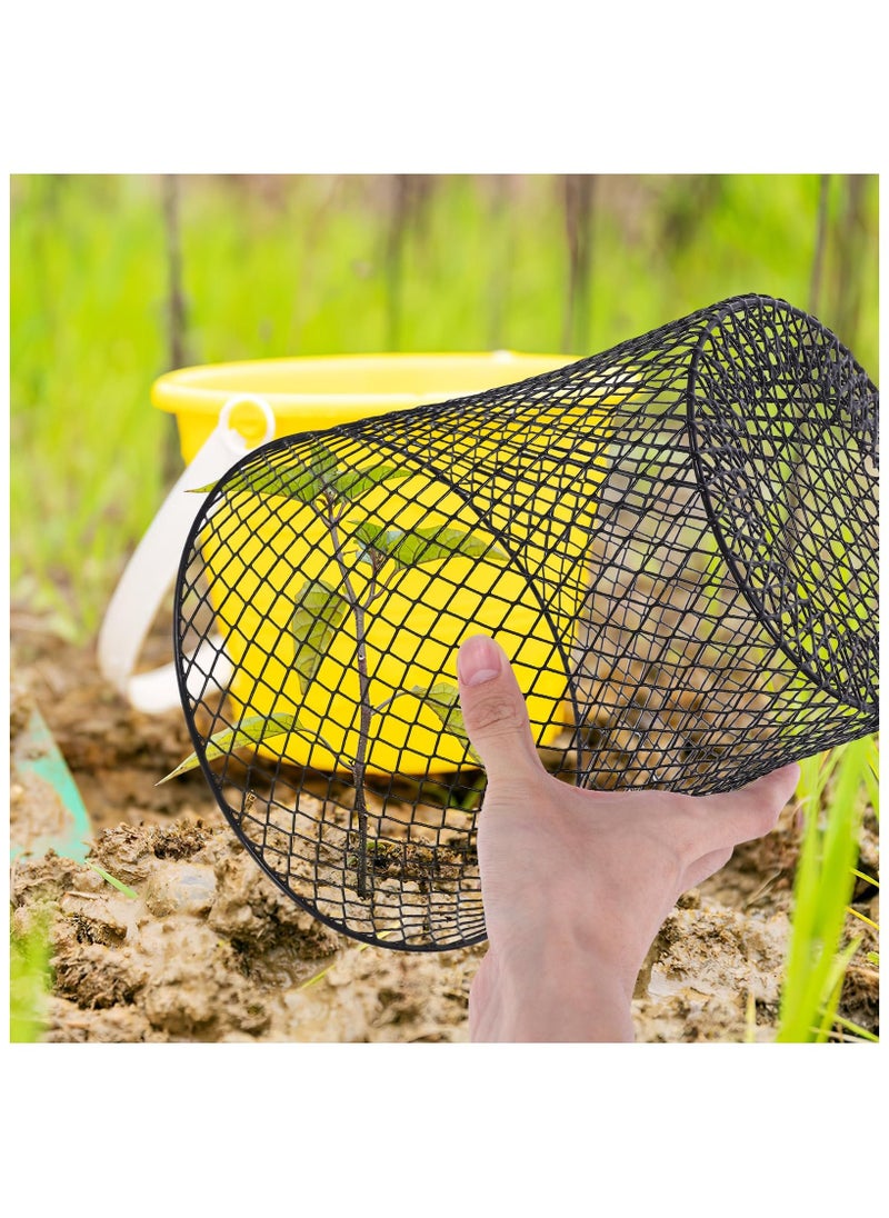 Iron Plant Protection Cover Plant, 4pcs Protection Basket, Garden Chicken Wire Cloche Cage, Dome Screen Plant Covers Plant Vegetable Seedlings, for Outdoor Vegetable Garden Indoor Potted