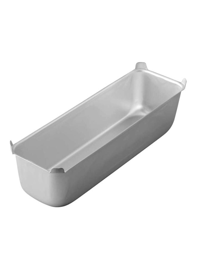 Long Loaf Pan Silver 16x4x4inch