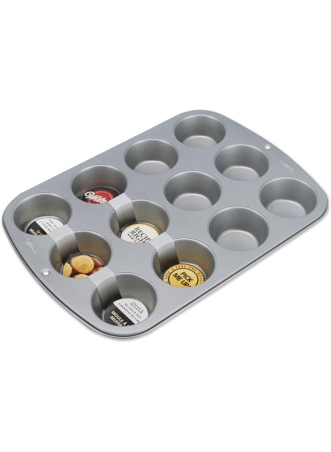 Wilton Recipe Right 12 Cup Standard Muffin Pan