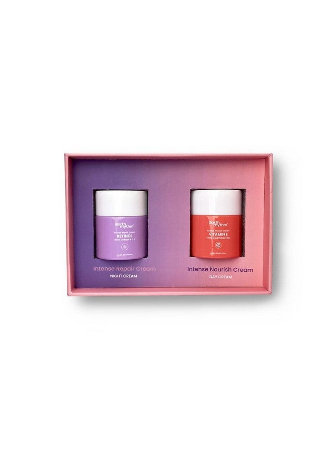 Day And Night Gift Box | All Day Moisturization | Retinol, Shea Butter, Vitamin B, C, E | Men & Women - 60Gm