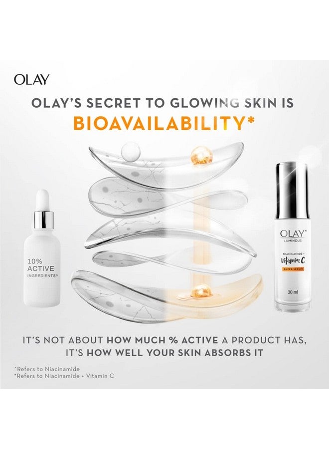 Vitamin C Kit For 2X Glow | Vitamin C Serum With Free Cleanser L Even Glow And Smooth Texture | With Niacinamide L Normal, Oily, Dry & Combination Skin L Parabens & Sulphate Free | Pack Of 2