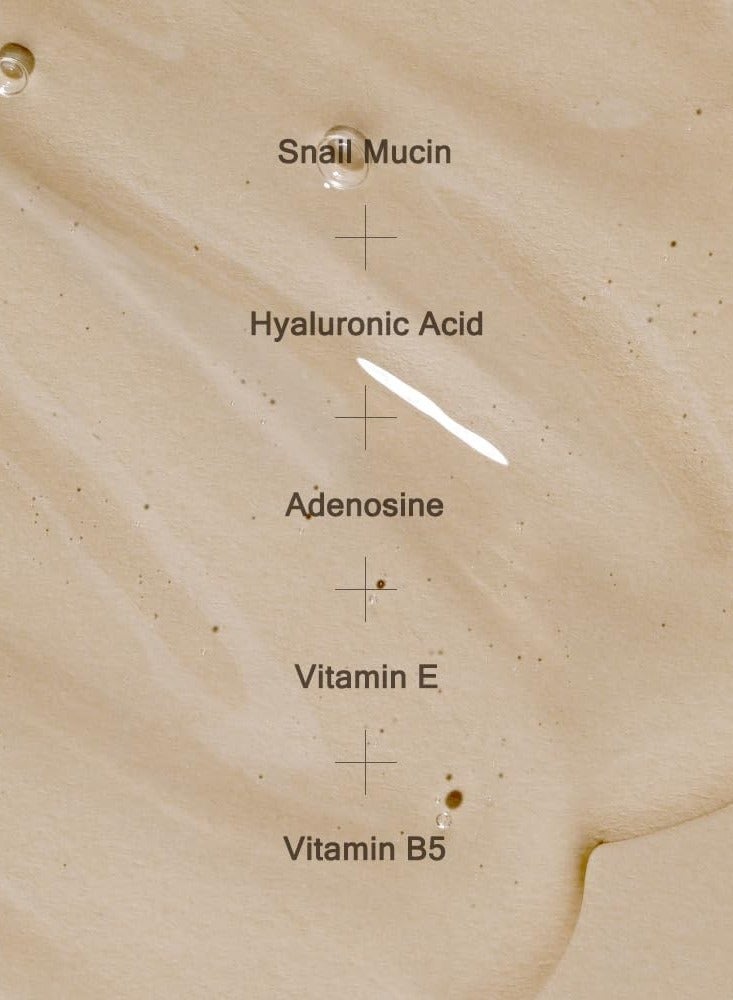 SNAIL REPAIR INTENSIVE AMPOULE 30ml Korean Skincare Repair serum with 80 percent snail mucin extract Intensive anti aging treatment Hydration Radiance and Rejuvenation