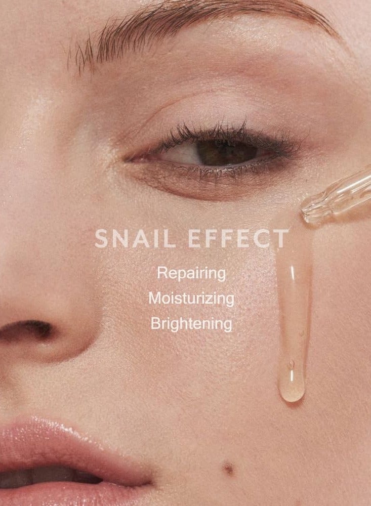 SNAIL REPAIR INTENSIVE AMPOULE 30ml Korean Skincare Repair serum with 80 percent snail mucin extract Intensive anti aging treatment Hydration Radiance and Rejuvenation