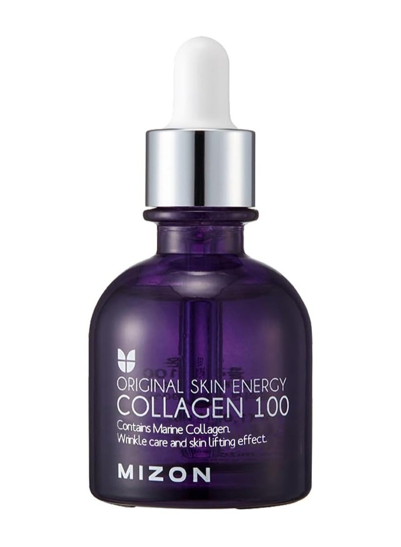 COLLAGEN 100 30ml Korean Skincare Marine collagen serum Intensive anti aging treatment Reduces wrinkles and fine lines Hydration and Elasticity Natural ingredients