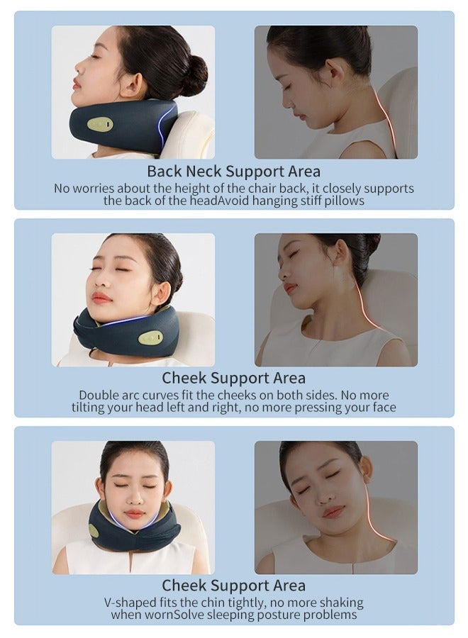 Neck Massager Cervical Massager Full Body Masseur Ring-Neck U-shaped Pillow