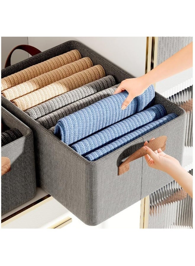 6 Pieces Bedroom Clothes Storage and Organization Box