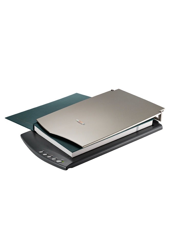 Flatbed Scanner, Lightweight, USB powered, Large Books or Documents Scanning, Optical Character Recognition technology integrated | Optic Slim 2610 Pro
