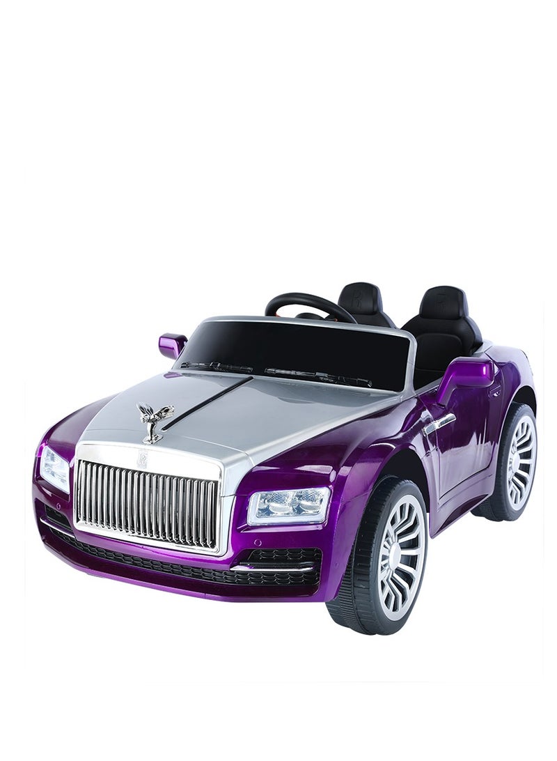 Lovely Baby Powered Riding Battery Operated Car For Kids LB 8585DX, Purple