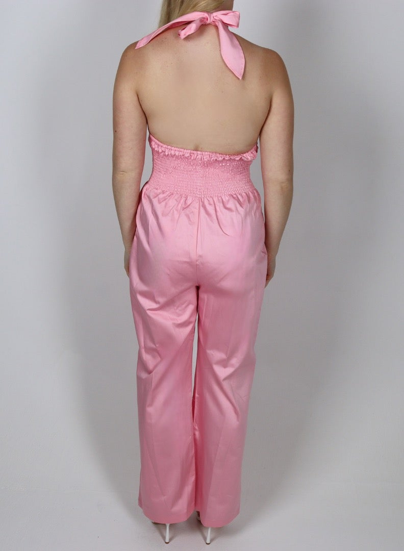Tie up jumpsuit