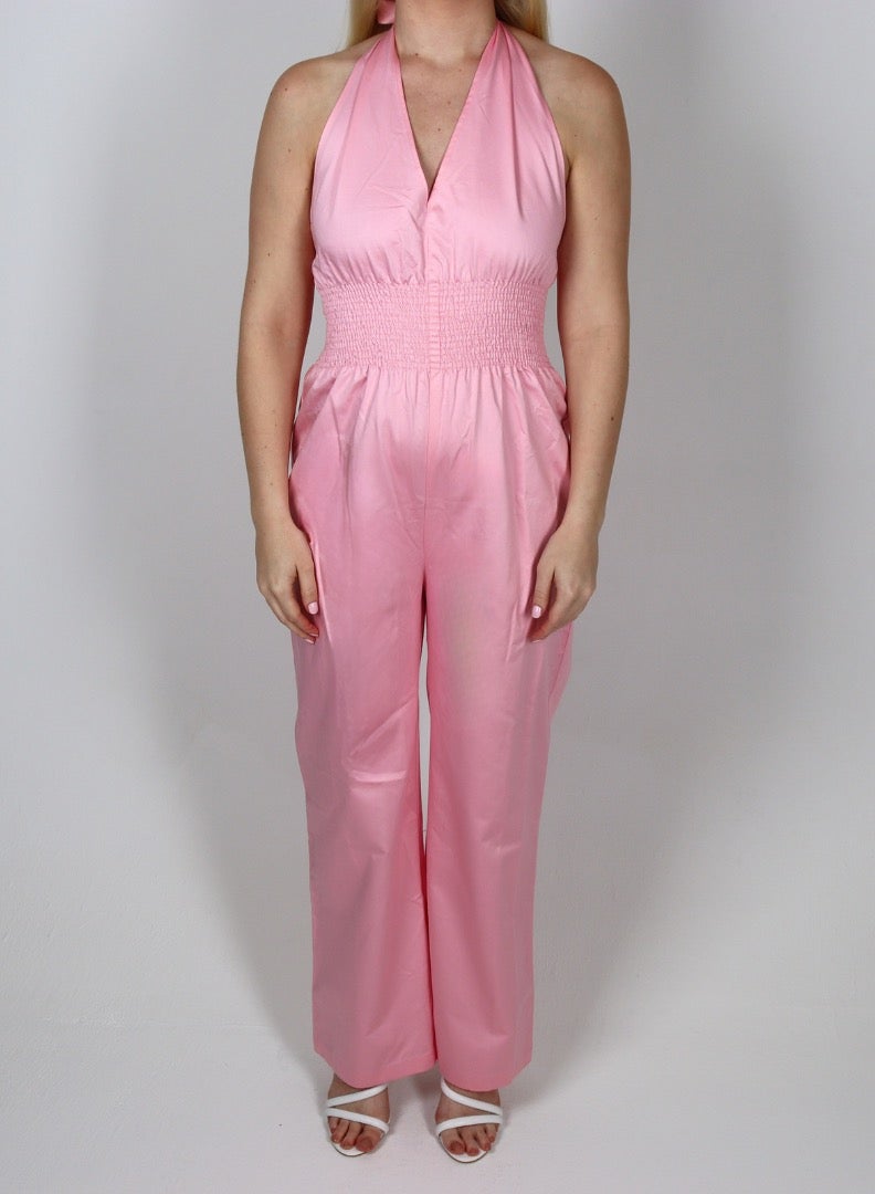 Tie up jumpsuit