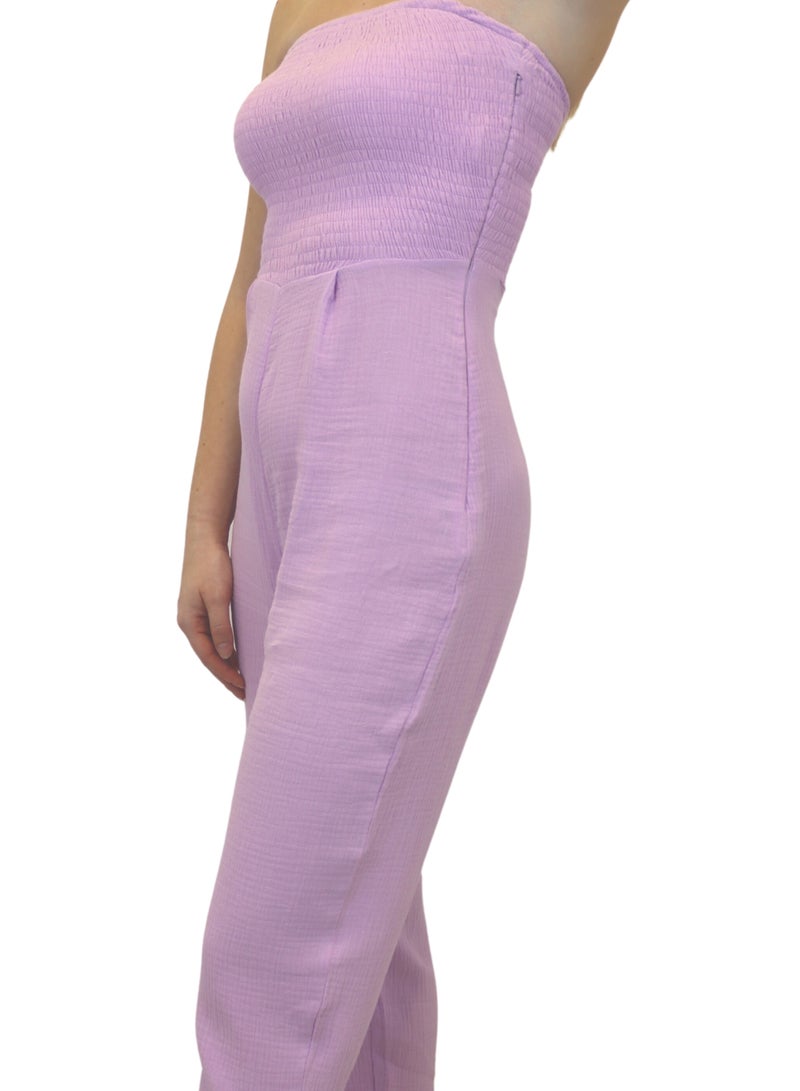 Strapless jumpsuit