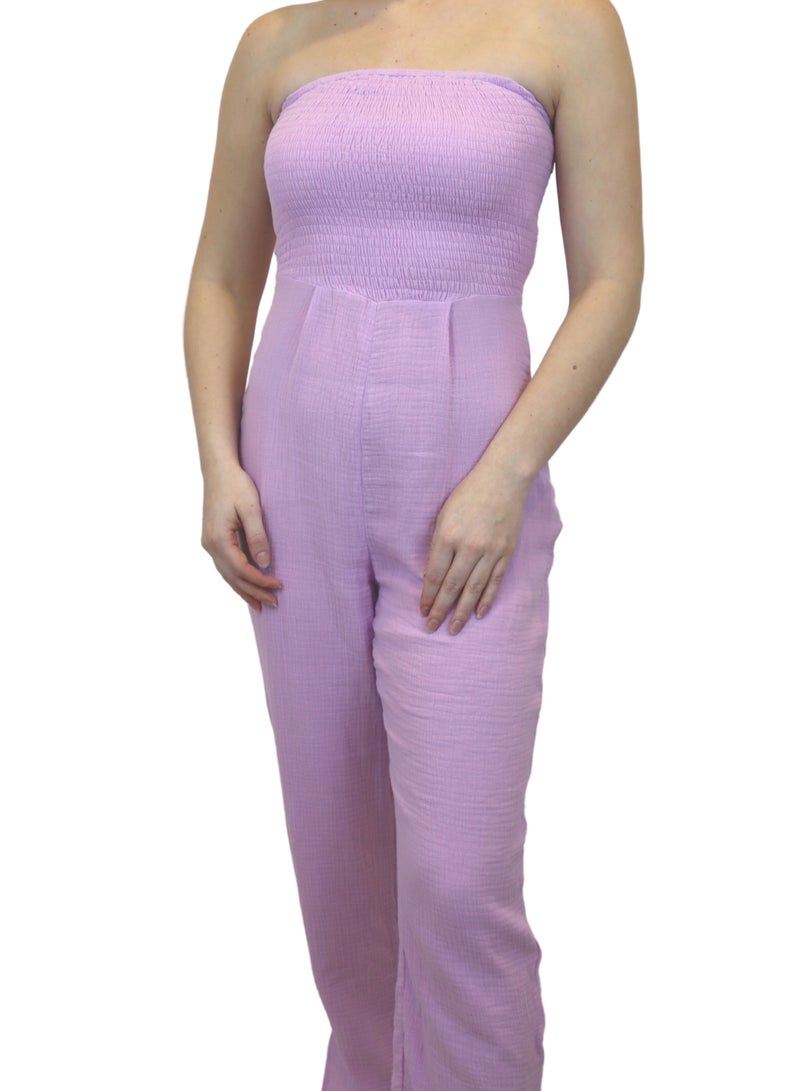Strapless jumpsuit