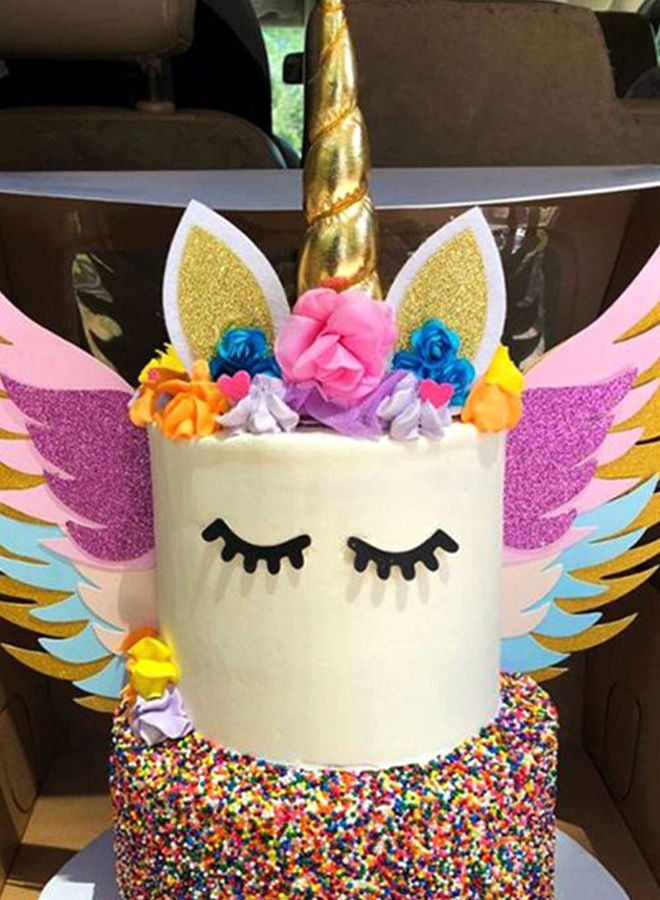 Unicorn Cake Decoration Kit