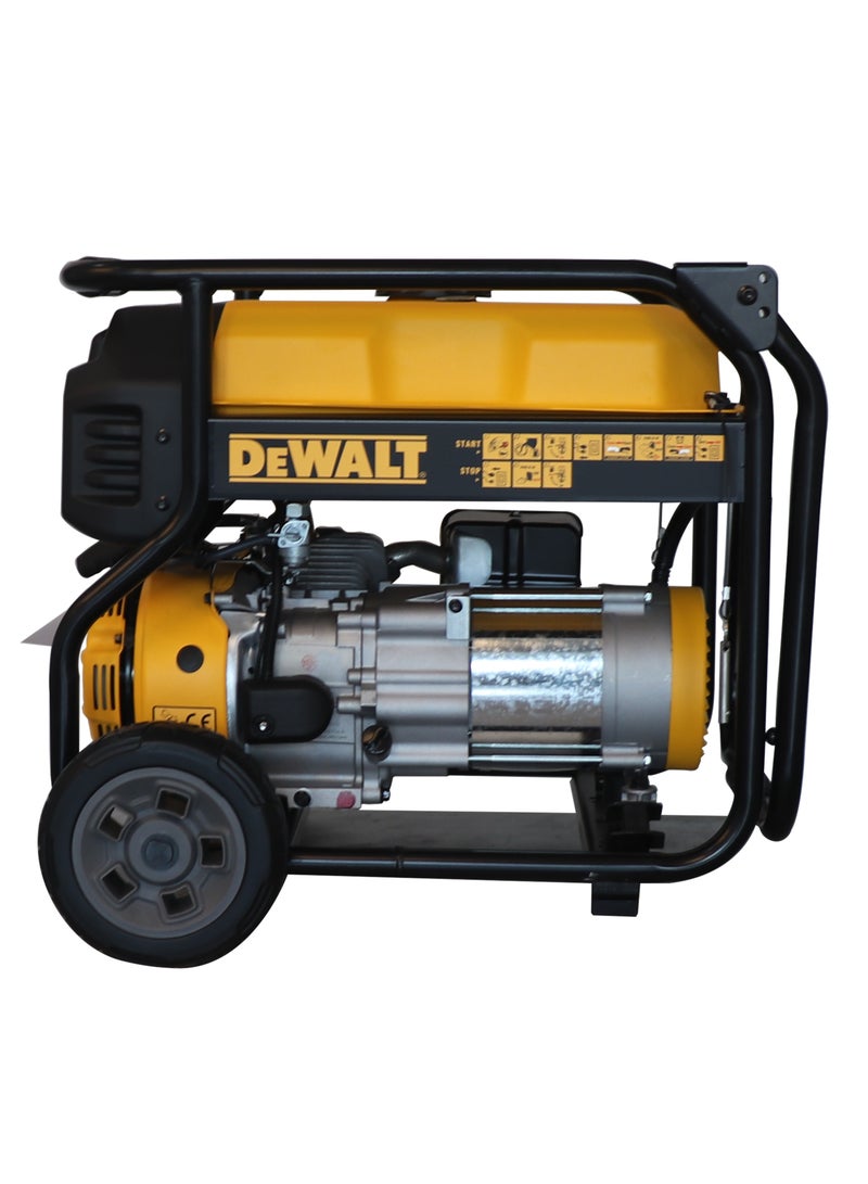 DEWALT Petrol Generator, 2700 Watts Rated Power, 20 L Fuel Tank, Manual Start, 19 Hours Run Time