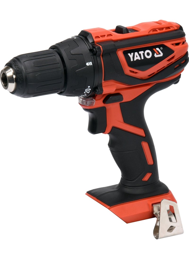 YATO Cordless Drill-Driver 13mm 18V (Mabuchi Motor) Tool Only Color Box YT-82783