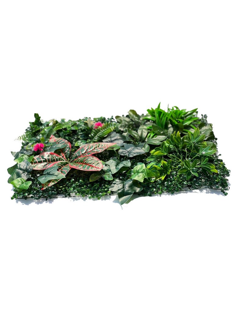 FFD Artificial Plant Wall Hedge Grass Mat 40x60cm – Synthetic Faux Grass Panels for Indoor & Outdoor Home, Garden, Villa Decoration – Greenery Backdrop & Privacy Fence Screen