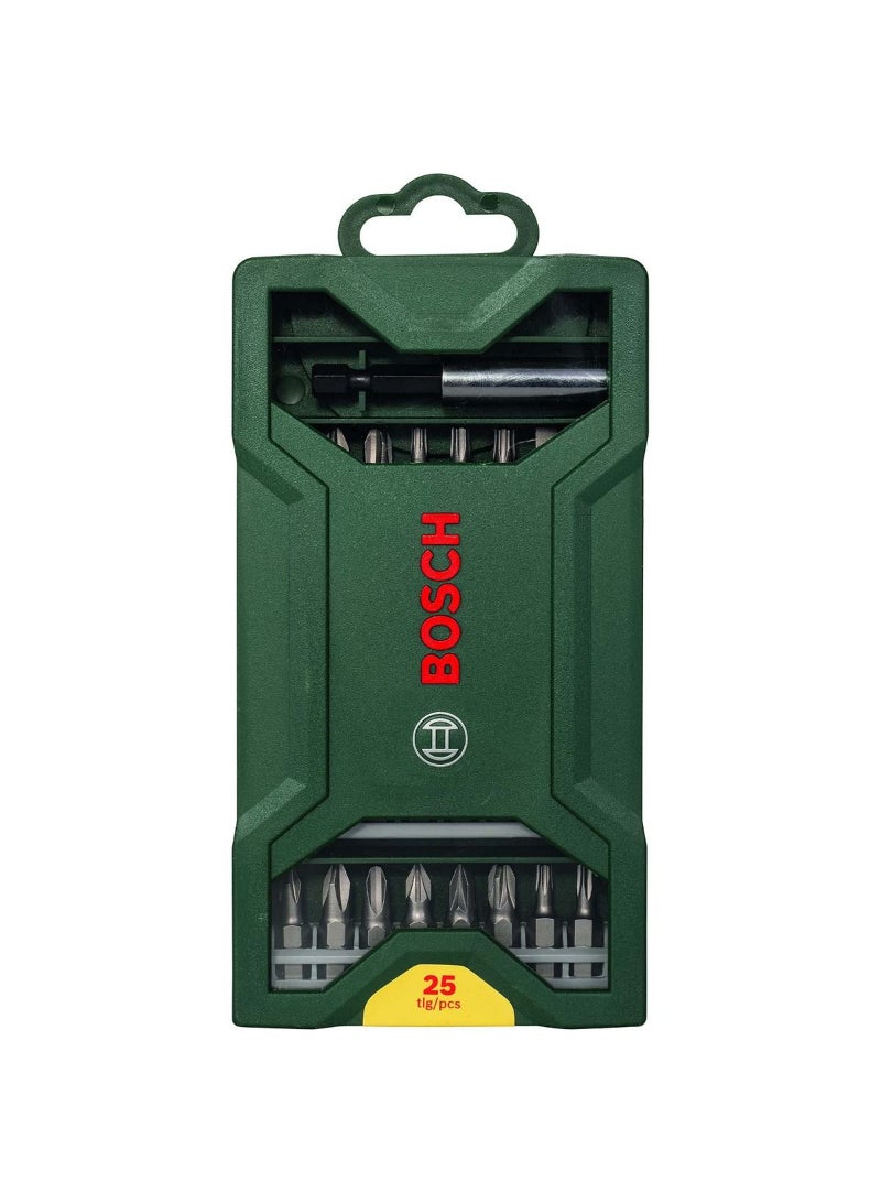 Bosch Power Tool Acc Set X-Line Screwdriver Bits 25Pcs 2607019676