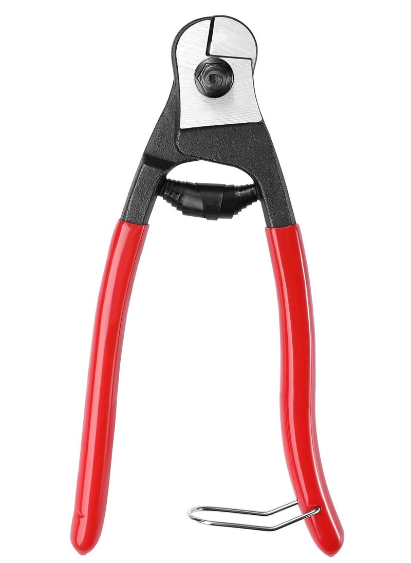 Wire Cutters, 8-Inch Heavy Duty Cable Cutters Steel Wire Rope Up to 13/64