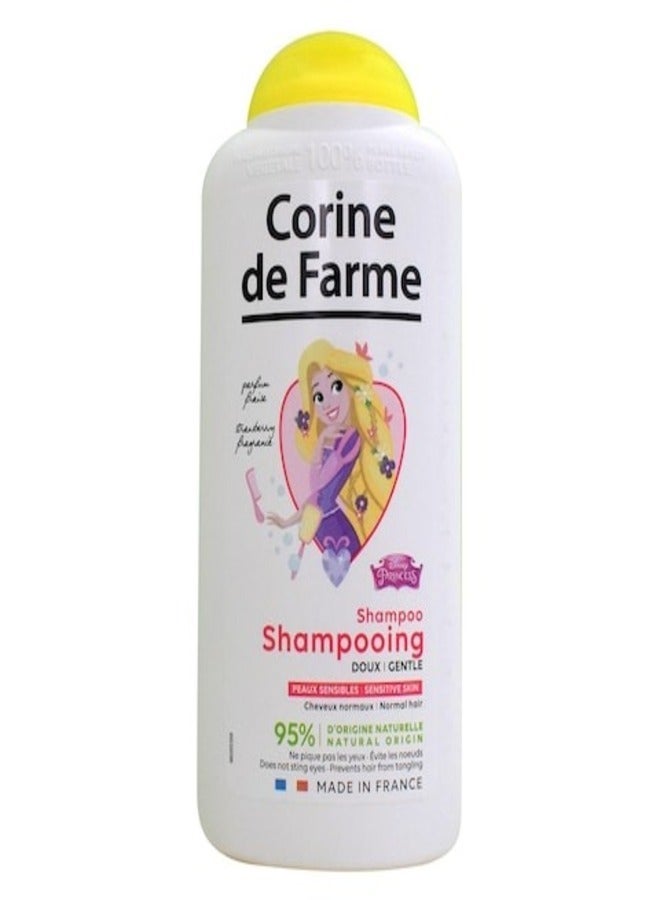 Corine De Farme Disney Princess White Shampoo - 300ml | Gentle & Tear-Free Formula for Kids