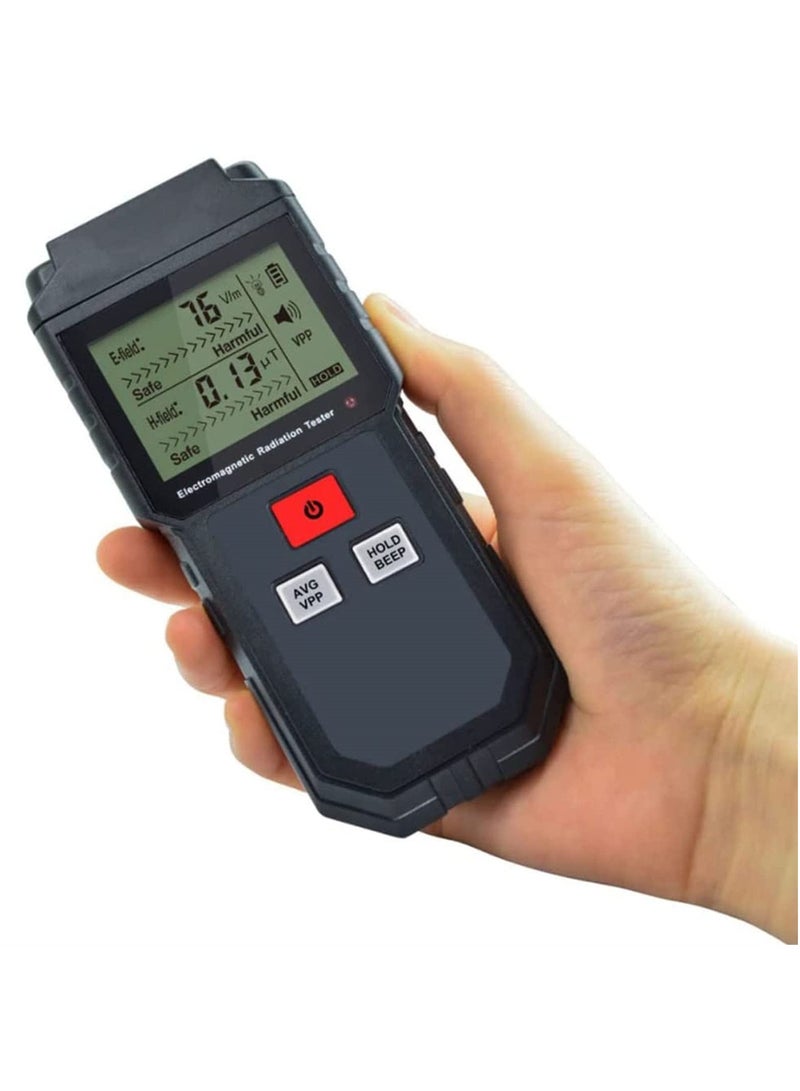 High Sensitivity Portable Geiger Counter, Digital Radiation Detector with Alarm for Safe Monitoring