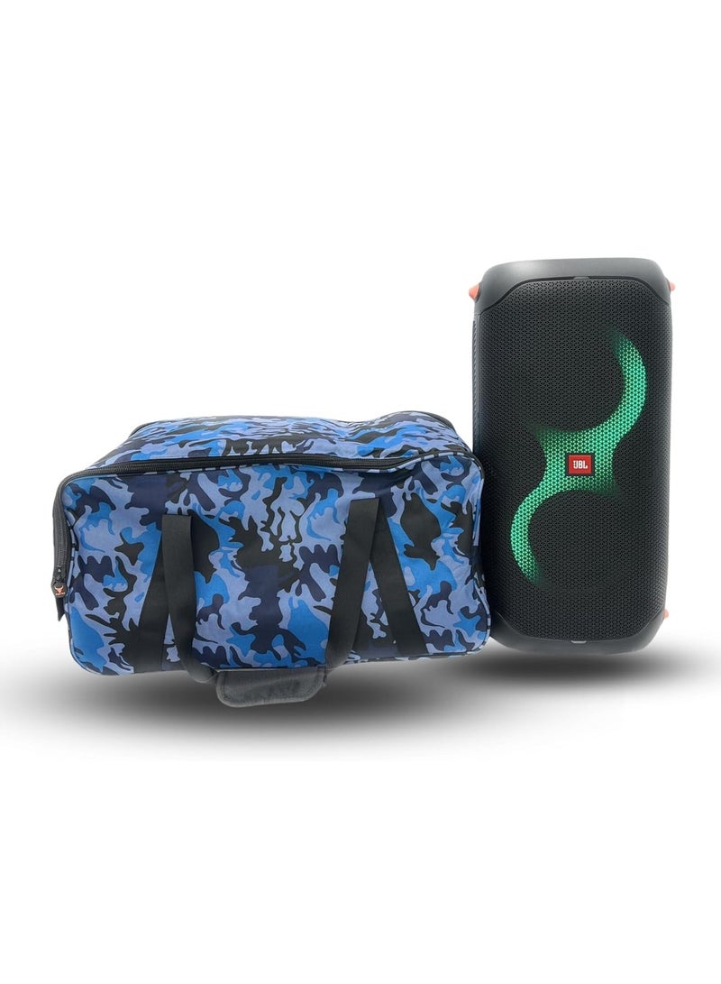 Speaker Bag Safety Storage Case with Handy Strap Travel Bag Compatible for (JBL PARTYBOX 110 BAG ARMY-H)